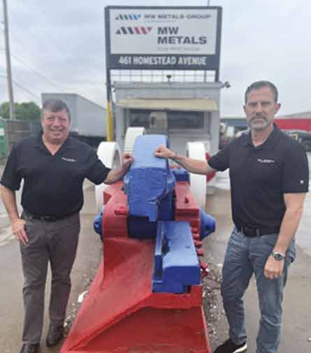 Farley Frydman President & Ryan Preas, Chief Operating Officer, MW Metals Group