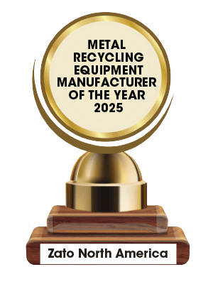 Zato North America | Metal Recycling Equipment Manufacturer of the Year - 2025-2025 Metal Recycling Equipment Manufacturer of the Year - 2025
